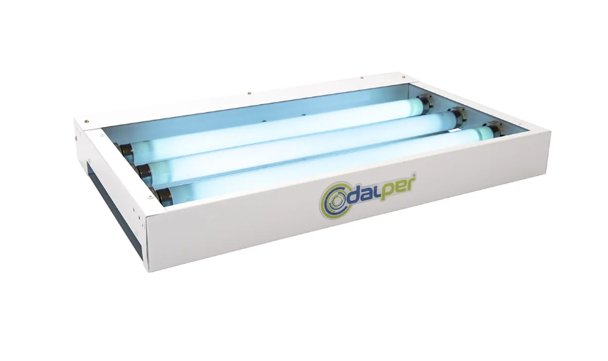 Armadilha para moscas na indústria de fabricação de massas: armadilha para Moscas Slim 45 Lateral LED Branca.