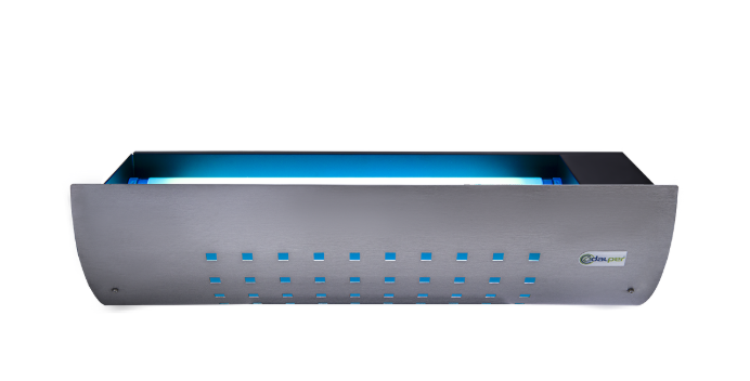 Armadilha para Moscas Arandela Decor Plus Inox.