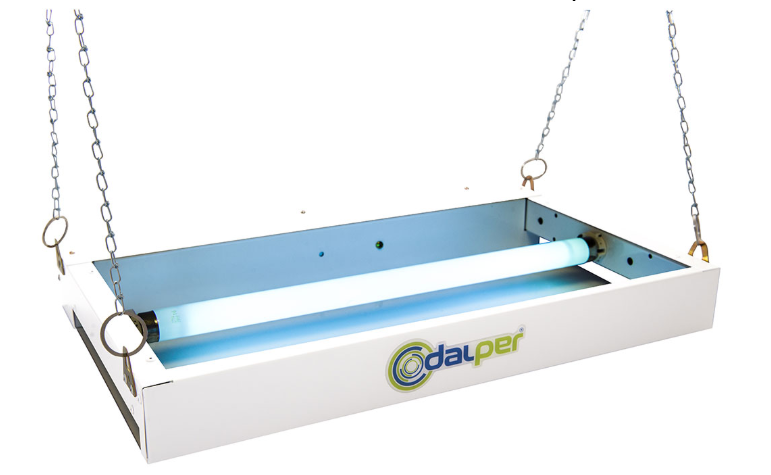 Como funcionam as armadilhas para moscas: Armadilha para Moscas Slim 15 Central Branca LED.