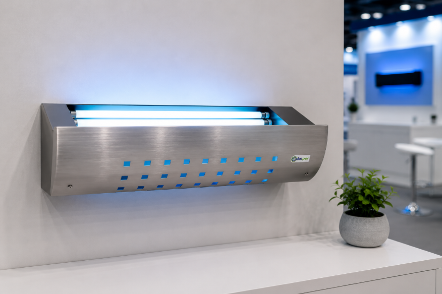 Armadilhas luminosas na produção de molho de tomate: armadilha luminosa da dalper.